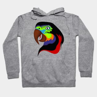 Parrot of the macaw Hoodie